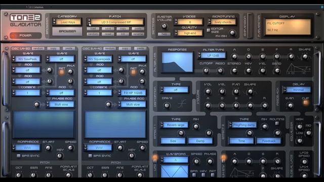 Tone2 | Gladiator 4 | Presets Preview (No Talk) смотреть онлайн