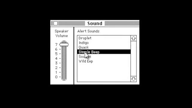 Old Apple Macintosh System Sounds смотреть онлайн