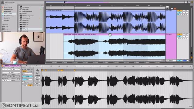 WARPING VOCALS in Ableton Live – Quick & Easy – GREAT for remixes 👩🏻🎤🎤 смотреть онлайн