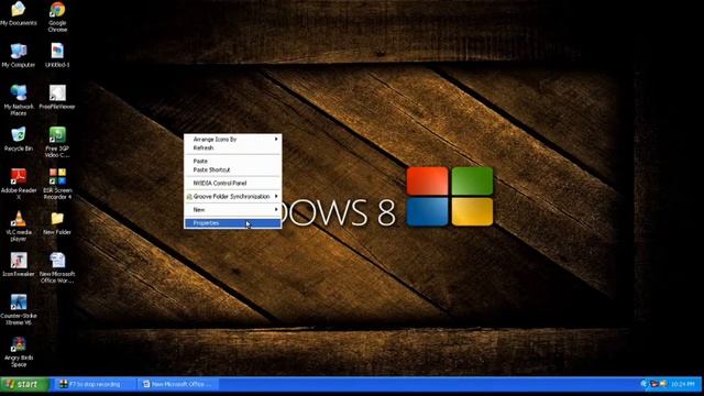 WINDOW XP LOOK LIKE WINDOW VISTA[THEME AND ICON CHANGE] смотреть онлайн