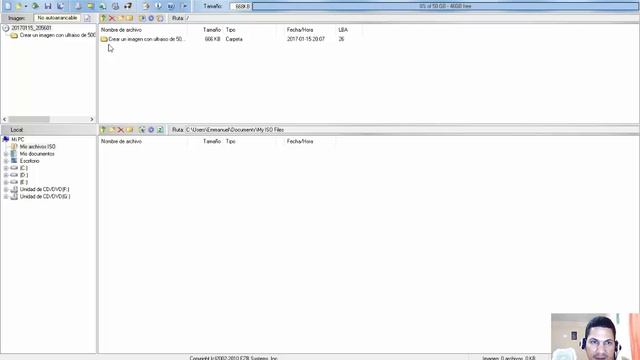 Como crear una imagen en ultraiso de 50gb comprimida y protegida смотреть онлайн