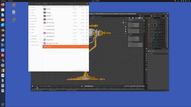 Blender 3D 2.93 on Ubuntu Linux смотреть онлайн