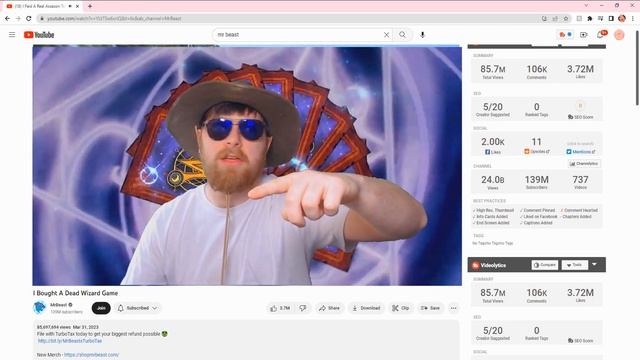 MR. BEAST IS BUYING WIZARD101! смотреть онлайн