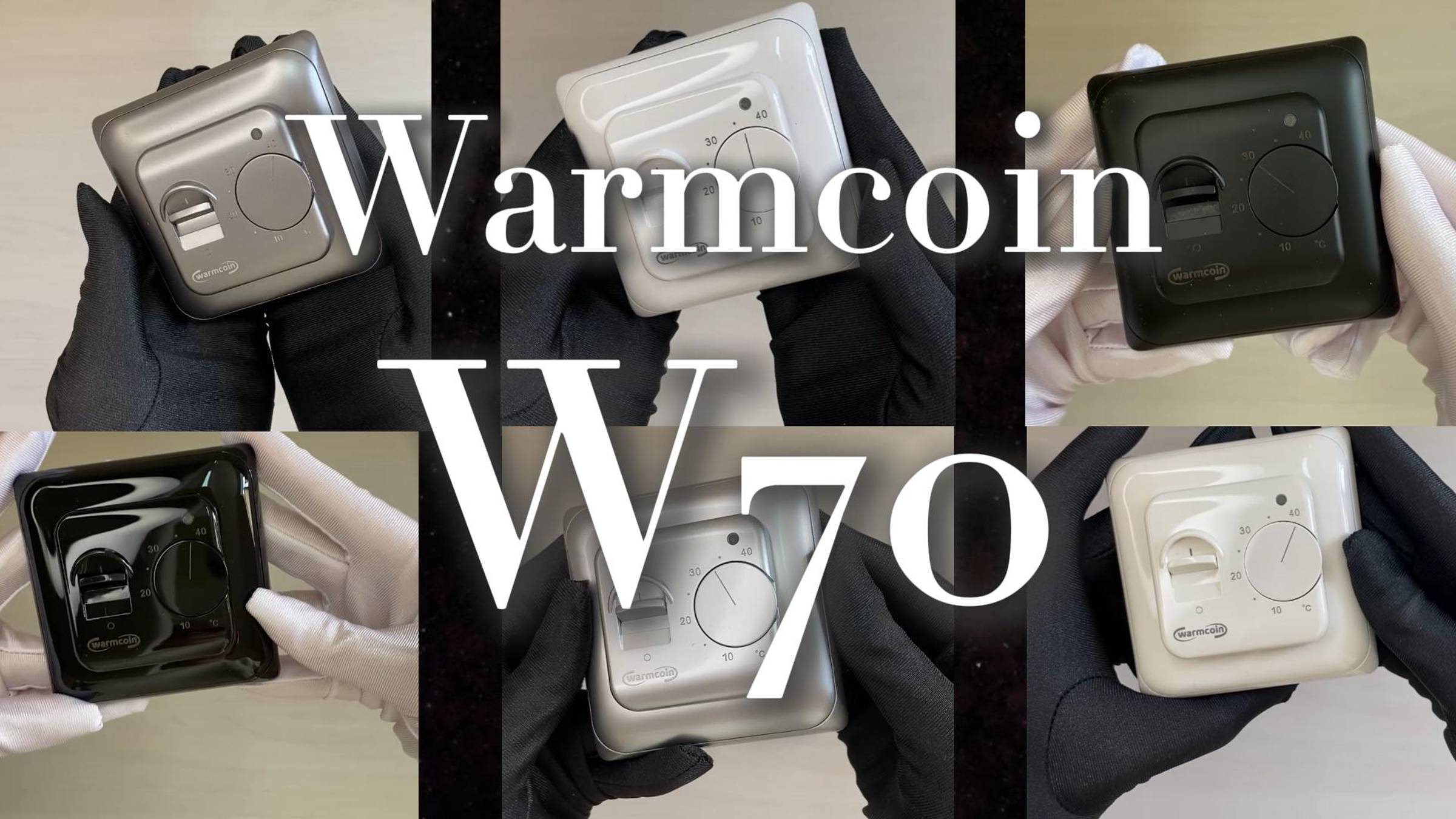 Механический терморегулятор Warmcoin W70 смотреть онлайн