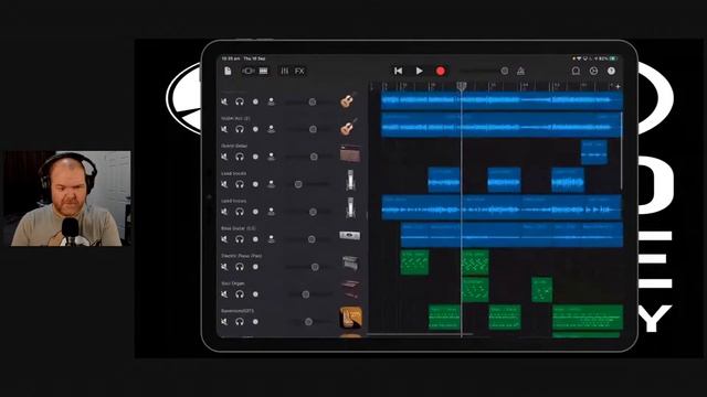 MIXING a song in GarageBand iOS | #Songtember #9 смотреть онлайн