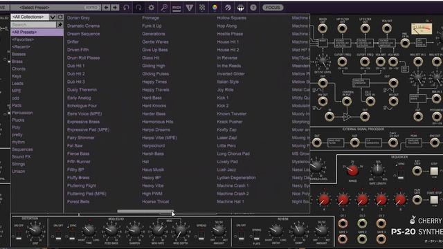 Cherry Audio PS-20 Softsynth - PS 2 смотреть онлайн