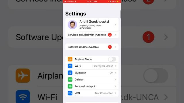 Apple ICloud Settings - Services Included With Purchase Notification - What Does It Mean?