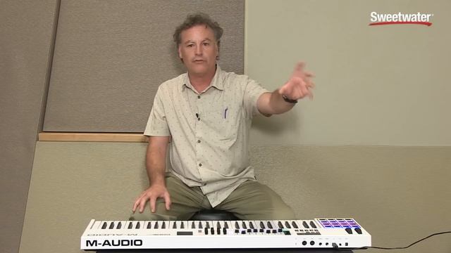 M-Audio Code-61 USB/MIDI Keyboard Controller Demo смотреть онлайн