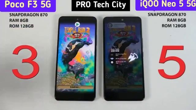 iQOO Neo 5 5G Vs Poco F3 5G I POCO F3 Vs iQOO Neo 5 смотреть онлайн