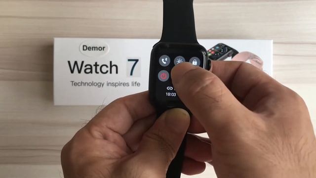 2021 DEMOR Watch 7 Smart Watch Series 7 44mm IWO W37 Smartwatch Unboxing Review Relógio Inteligente смотреть онлайн