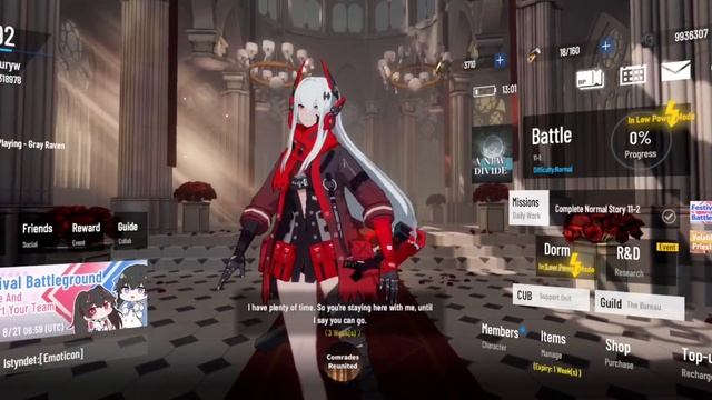 [Punishing: Gray Raven] 2nd Anniversary Lobby's Low Power Mode (Android/iOS/Windows) смотреть онлайн