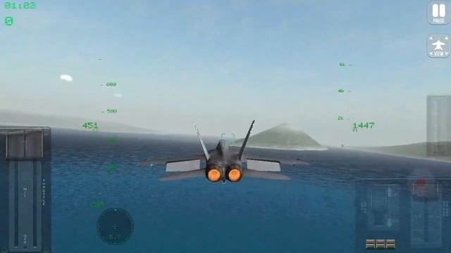 F18 carrier pilot simulation full hd android game смотреть онлайн