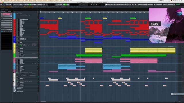 Te Quiero Cubase Pro Template смотреть онлайн