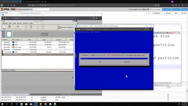 [proxmox] Shrink the vm disk size in complicated partition tables(2) смотреть онлайн
