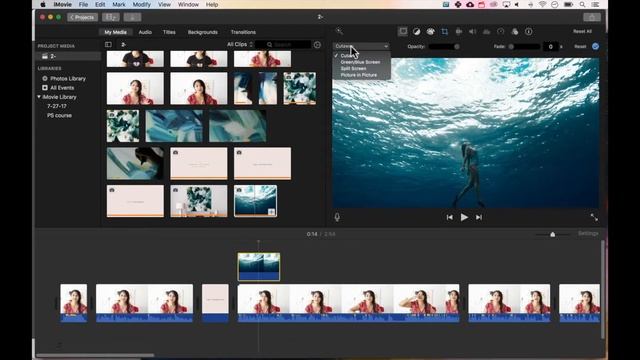 How to do a split screen in iMovie смотреть онлайн