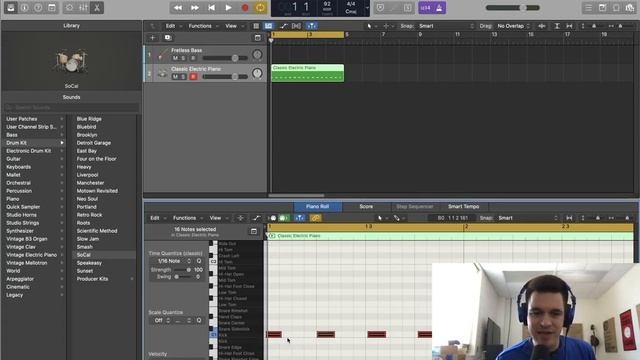 Logic Pro (10.6) Tutorial: Creating Drum Patterns with Real Time Entry смотреть онлайн