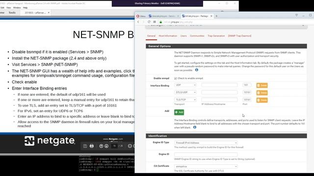 Monitoring pfSense 2.4 with SNMP смотреть онлайн