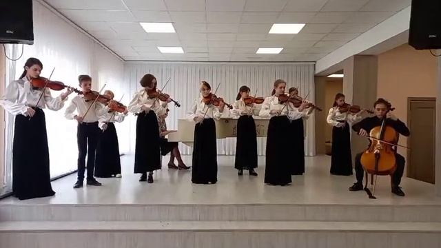 Камерний ансамбль "Рондо" Музичної школи №2 ім.Ю.С.Мейтуса І.Крутой "Ти в вересні моєму" смотреть онлайн