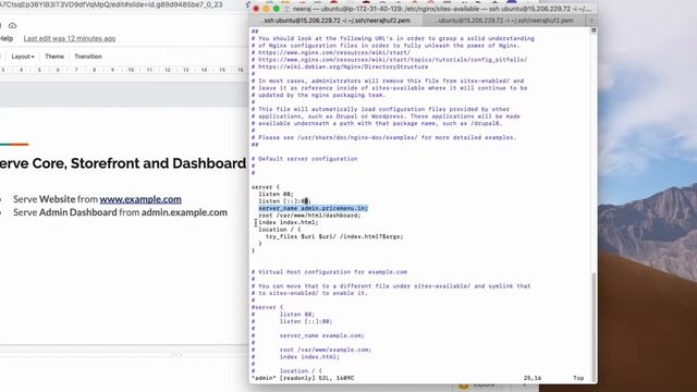 Part 10 | Install Nginx | Run Storefront and Dashboard via Nginx | The DS Academy смотреть онлайн