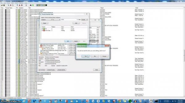 Process Monitor Filter Tips -- Find Malware!