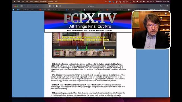 FINAL CUT TV & Coffee #17 Final Cut iPad, Final Cut Pro 10.6.6 & WWDC смотреть онлайн