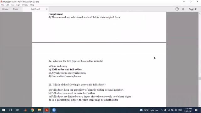 MCQ | Lec 02 | Digital Electronics | Combinational logic Circuit |Objective Question | AKTU смотреть онлайн