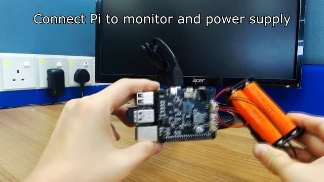 Raspberry Pi U100 UPS HAT (5VDC 3A Continuous Power) Installation Guide смотреть онлайн