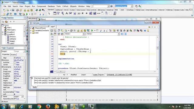 Camera Motin Build with Delphi 7 on Workshop Pekan Keilmuan UTY 18 22 01 2016 смотреть онлайн