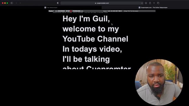 Cueprompter | The best Online teleprompter смотреть онлайн