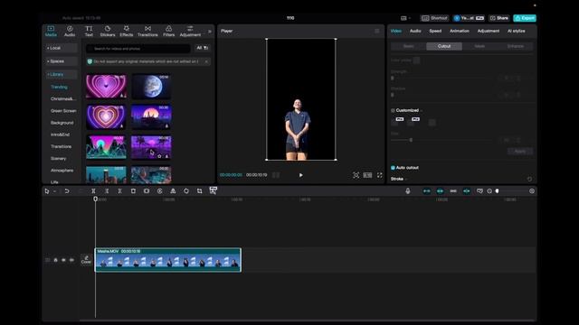 How To Remove Background Without Green Screen In CapCut (Mac/PC Tutorial) смотреть онлайн