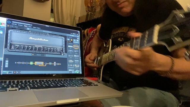 MODERN CRUNCH TONE on Amplitube 5 смотреть онлайн