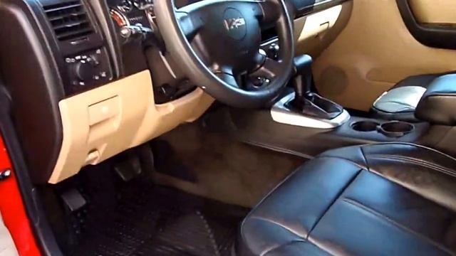 06 HUMMER H3 RED 6098AS смотреть онлайн