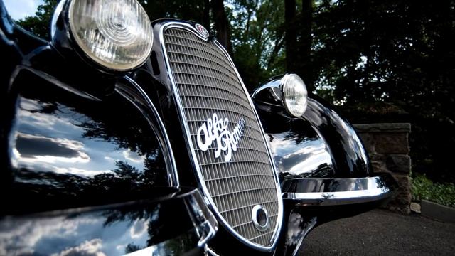 Retro Car 1939 Alfa Romeo 8C 2900B Spider | Retro Sports Car смотреть онлайн