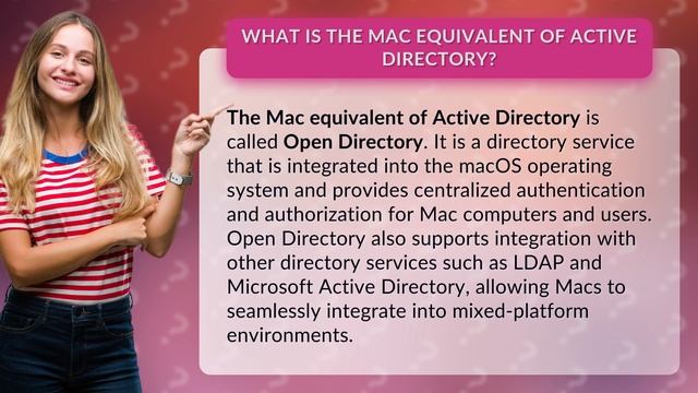 What is the Mac equivalent of Active Directory? смотреть онлайн