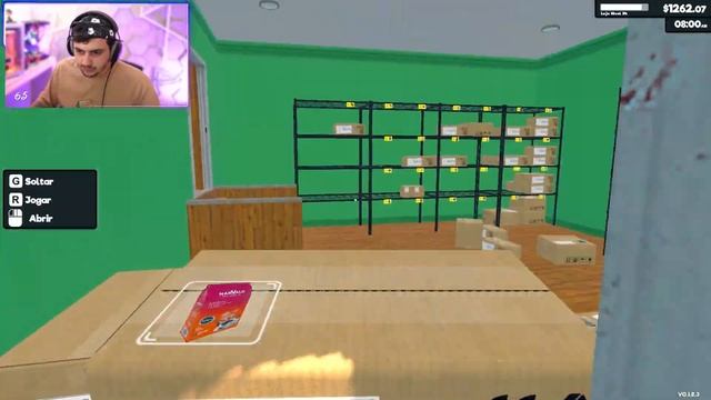 GABE VIROU DONO DE SUPERMERCADO "Supermarket Simulator" | EP 24 смотреть онлайн