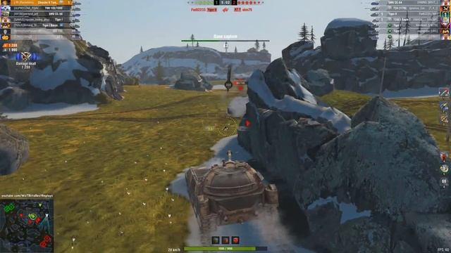TS-60, Chrysler K & T54E2 • WoT Blitz Gameplay смотреть онлайн