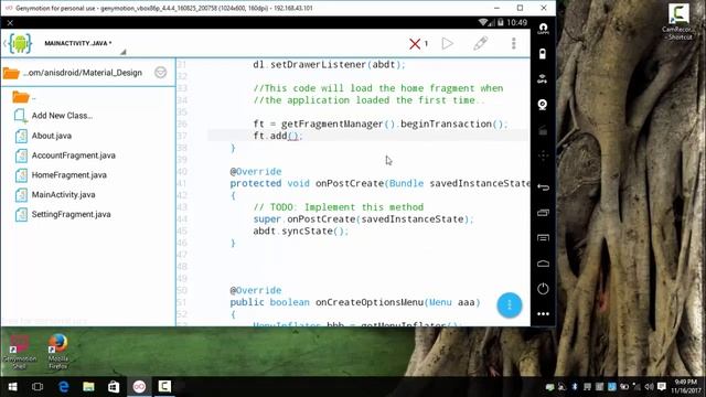 Aide Tutorial # 9_Material_Design_NavigationDrawer_Part_4 смотреть онлайн