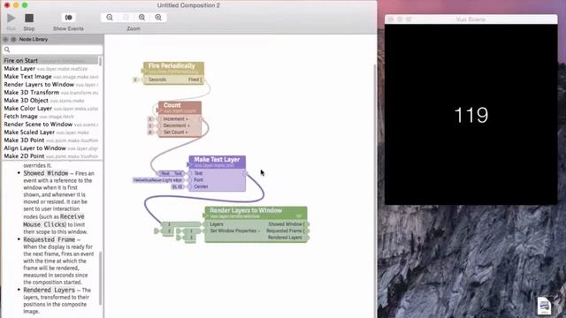 Getting Started with Vuo — Part 7: Live coding and Editor tools for examining a composition смотреть онлайн
