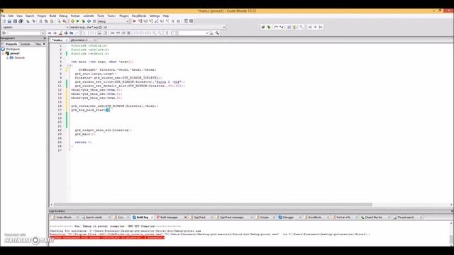 2°TUTORIAL GUI C GTK ITA смотреть онлайн