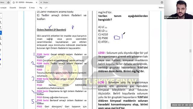 Kimyasal Risk Etmenleri - Hap Bilgiler - (M.Nurullah Acar / A İGU) смотреть онлайн