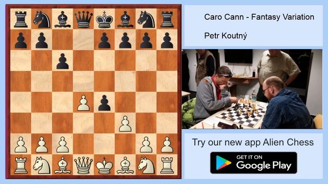 Caro Cann - Fantasy Variation 1.e4 c6 2.d4 d5 3.f3?Aggressive, creative, unexplored, easy to learn. смотреть онлайн