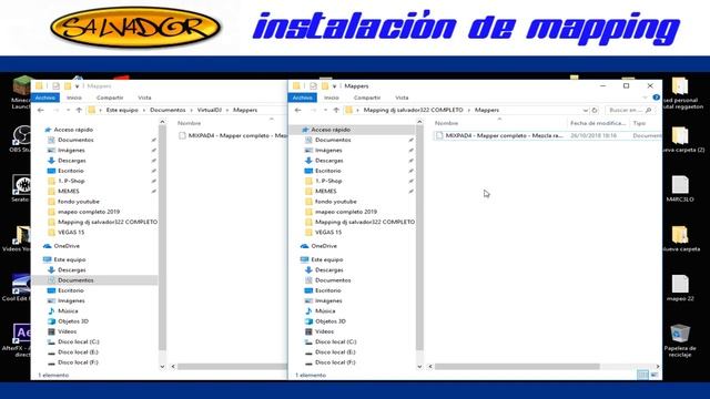 Instala Mapping para Virtual DJ | Instalación de Mapeo para virtual DJ смотреть онлайн