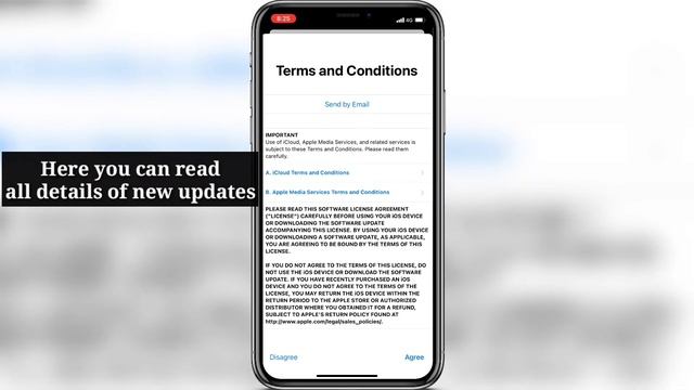 How to Fix iCloud terms and conditions notification | Solved New Update Notification on iOS 15 смотреть онлайн