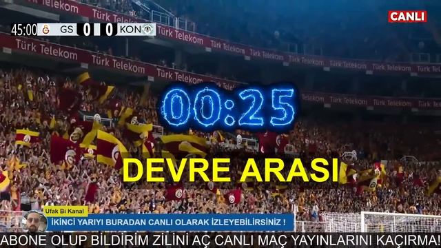 GALATASARAY KONYASPOR MAÇI CANLI İZLE смотреть онлайн