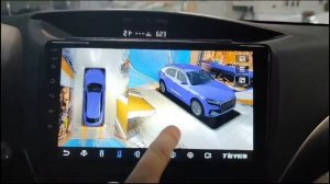 Subaru Forester, обзор установленного кругового обзора