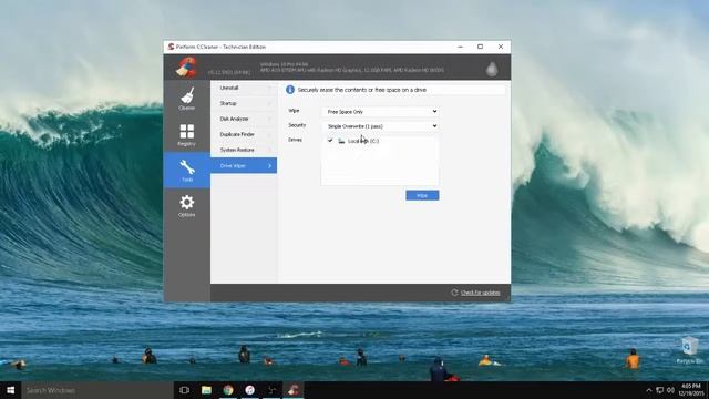 How To Securely Erase Free Space With CCleaner смотреть онлайн