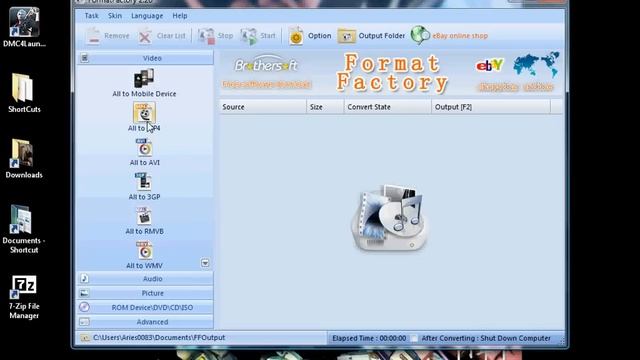 Format Factory: Free Software Tutorial 01 смотреть онлайн