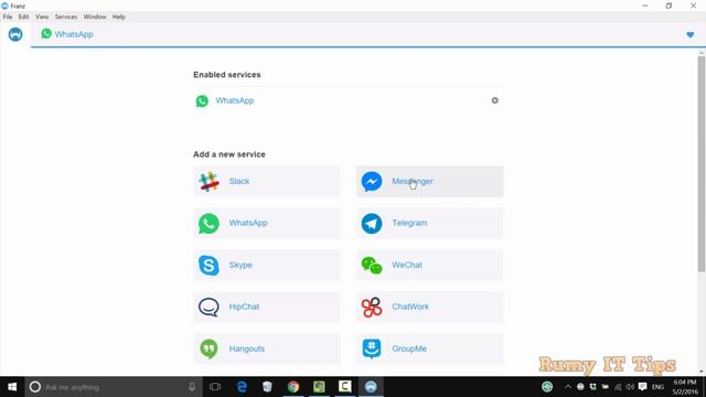 Access all of your Messenger Services in one Place with Franz смотреть онлайн