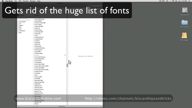Final Cut Pro Tip: Control your Fonts! смотреть онлайн