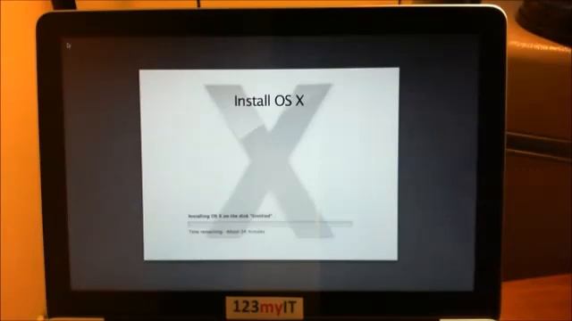 How to reinstall OSX Mountain Lion Macbook Pro using a DVD. смотреть онлайн